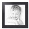 ArtToFrames 26x26" Matted Picture Frame with 22x22" Single Mat Photo Opening Framed in 1.25" Black and 2" Mat (FWM-4083-26x26)